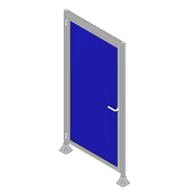 50-050-1 MODULAR SOLUTIONS SATIN MORTISE DOOR HANDLE WITH DEADBOLT